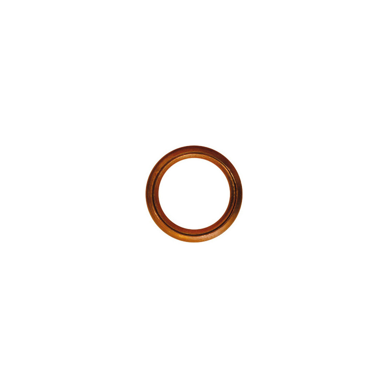 PAKKING VOOR OLIEAFLAATPLUG  Ø 12,2 X 17 X 2 mm KOPER ROND