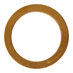 DICHTUNG FÜR ÖLABLASSSTOPFEN Ø 14,3 X 19 X 2 mm KUPFER FLACH