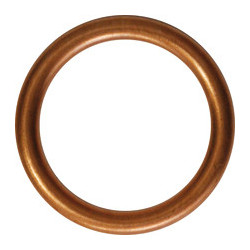 DICHTUNG FÜR ÖLABLASSSTOPFEN Ø 14,3 X 19 X 2 mm KUPFER RUND