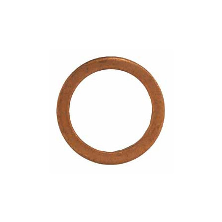 DICHTUNG FÜR ÖLABLASSSTOPFEN Ø 14 X 20 X 2 mm KUPFER FLACH