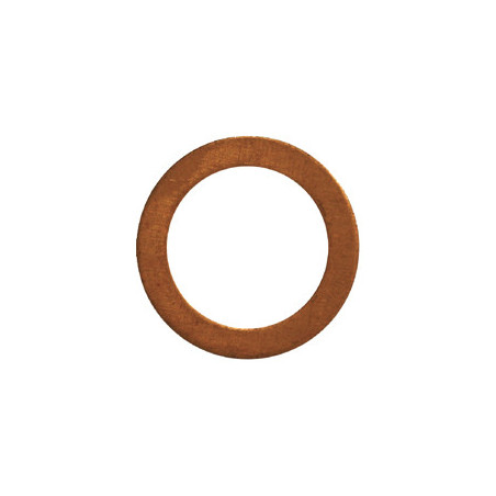 DRAIN PLUG GASKET Ø 12 X 17 X 1,5 mm FLAT COPPER