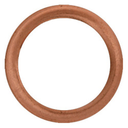 JOINT DE BOUCHON DE VIDANGE Ø 24 X 32 X 2,5 mm CUIVRE ROND