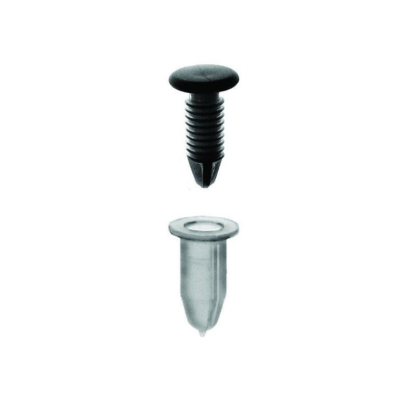 VERKLEIDUNGSCLIP + HÜLSE Ø 8,2 mm TÜRVERKLEIDUNG