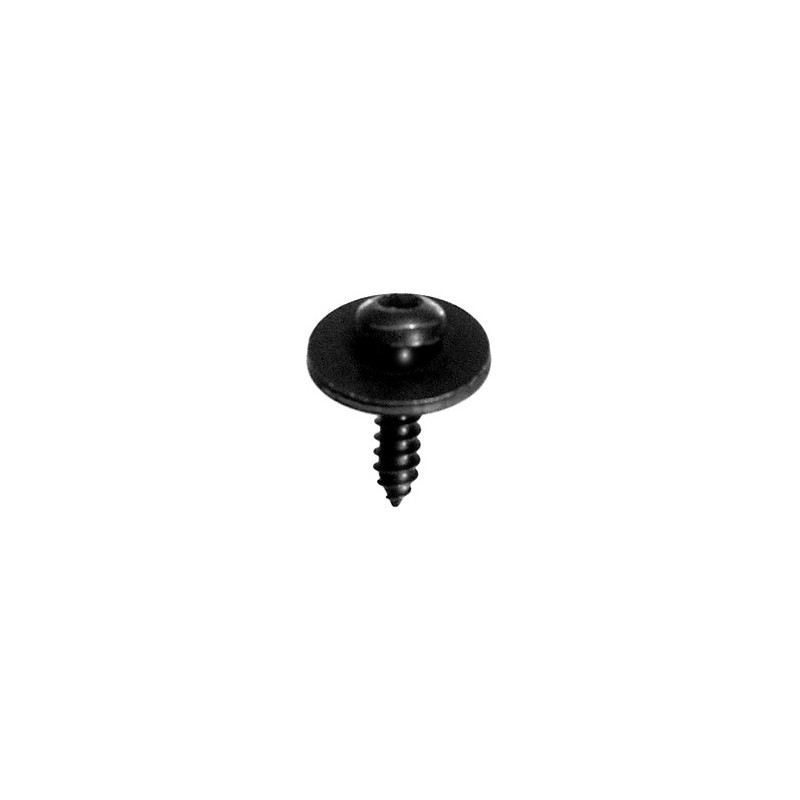 ZYLINDERKOPF-BLECHSCHRAUBEN HALBRUNDKOPF MIT SCHEIBE ZN SCHWARZ BRÜNIERT Ø 4,2 X 16 mm
