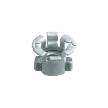 STEEL CAGE NUT M6-1.00
