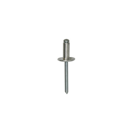 ALUMINIUM NAGEL MET BREDE KOP  Ø 6 X 14 mm LUIDSPREKER