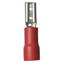 WEIBLICH ISOLIERT FLACHSTECKHÜLSE KABELSCHUH 2,8 X 0,5 mm (0,3 → 1,5 mm²)