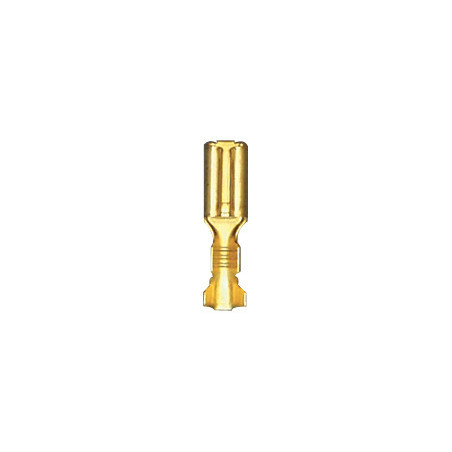 NON-INSULATED FLAT FEMALE TERMINAL 2,8 X 0,5 mm (0,3 → 1 mm²)