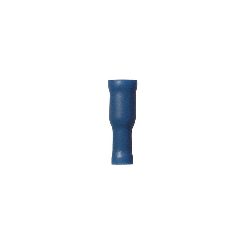 CILINDRISCHE, GEÏSOLEERDE, NIET-VERSTEVIGDE, VROUWELIJKE KABELSCHOEN  Ø 4 mm (1 → 2,5 mm²)