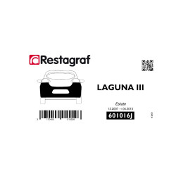 Befestigungssatz für die hintere stoßstange LAGUNA III Estate 09.2007 → 04.2015