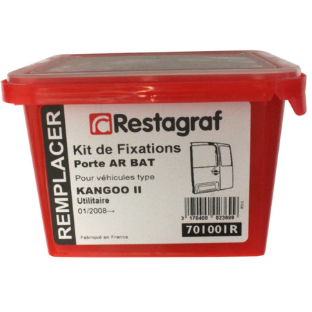 Fasteners Kit for Back door KANGOO II Van 01.2008 → Fasteners Kit for Back door KANGOO II Van 01.2008 →