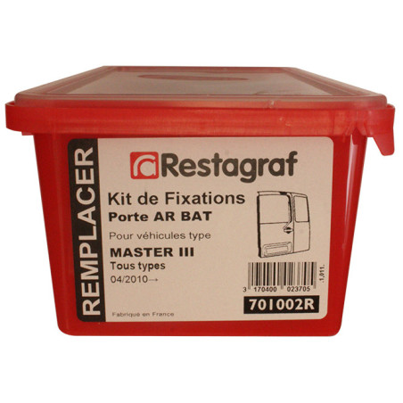 Fasteners Kit for Back door MASTER III All models 04.2010 → Fasteners Kit for Back door MASTER III All models 04.2010 →