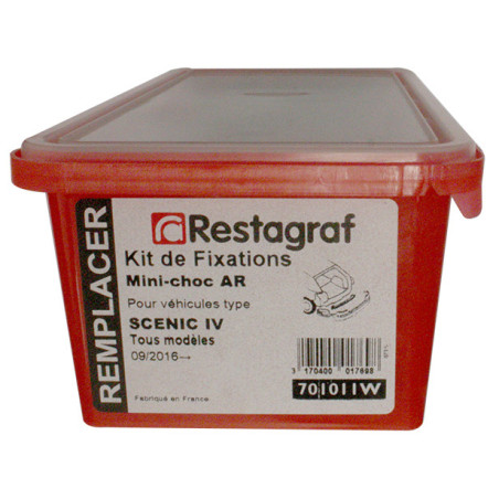 Kit met bevestigingsmateriaal voor Minischokdemper achter SCENIC IV Alle modellen 09.2016 →