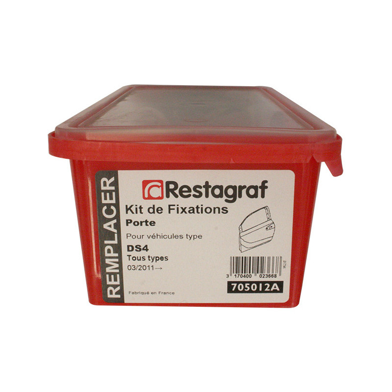 Kit de Fixations pour Porte DS4 Tous modèles 03.2011 →