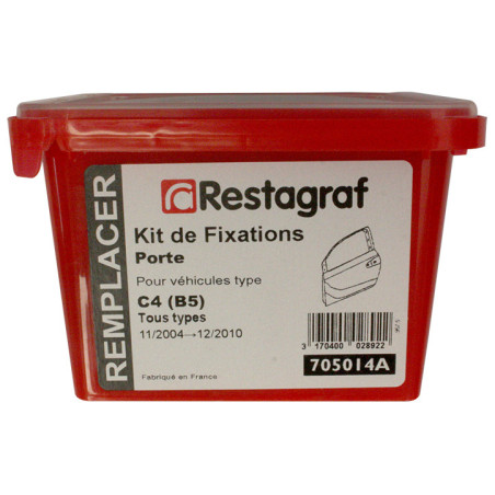 Fasteners Kit for Door C4 (B5) All models 11.2004 → 12.2010 Fasteners Kit for Door C4 (B5) All models 11.2004 → 12.2010