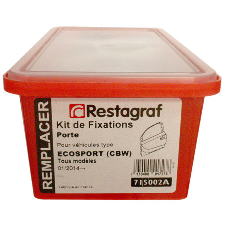 Fasteners Kit for Door ECOSPORT (CBW) All models 01.2014 → 10.2017 Fasteners Kit for Door ECOSPORT (CBW) All models 01.2014 → 10.2017