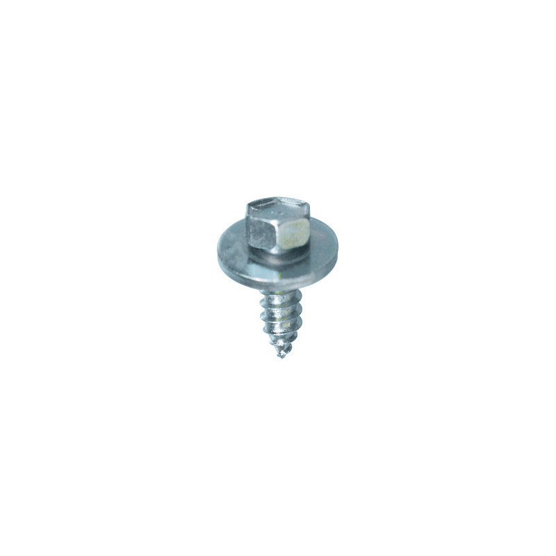 BLECHSCHRAUBE AUßENSECHSKANT MIT SCHEIBE Ø 5,5 X 16 mm DIN 7976