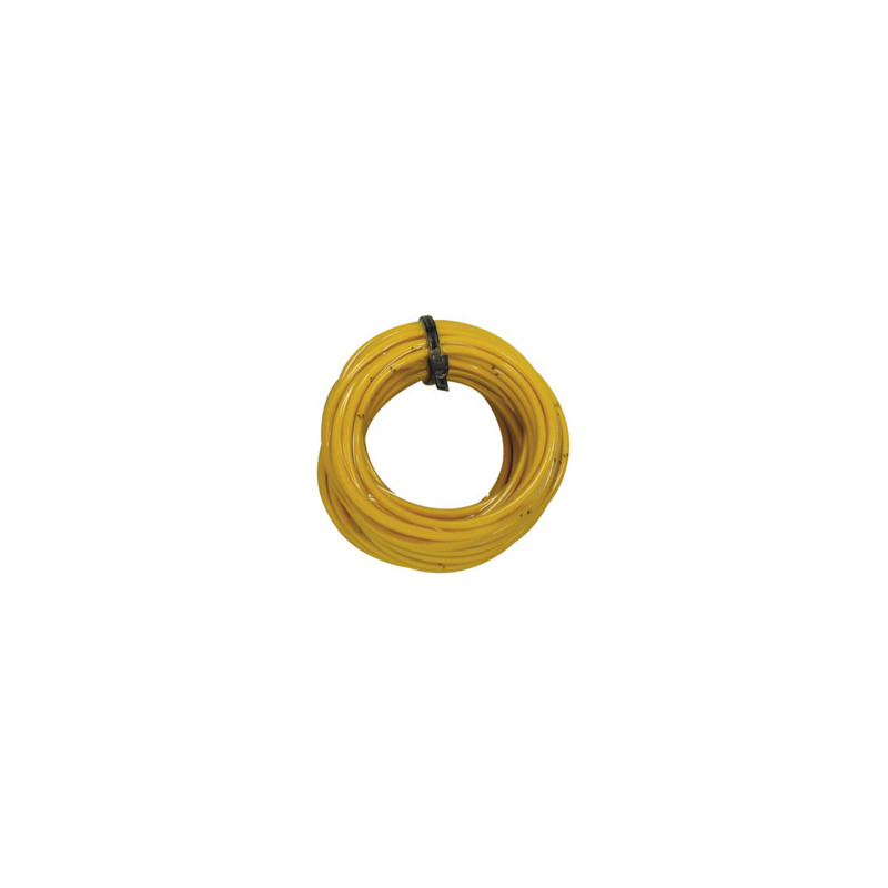 CROWN OF 5 METERS ELECTRIC WIRE 1 mm² YELLOW