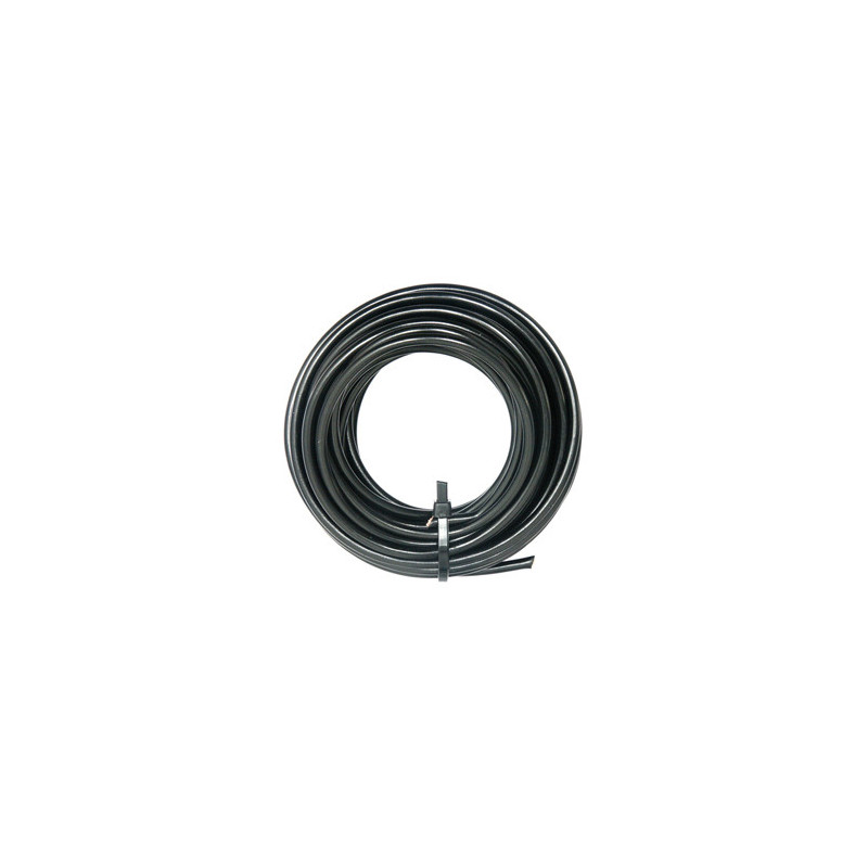 CROWN OF 5 METERS ELECTRIC WIRE 2 mm² BLACK