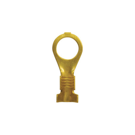 NON-INSULATED ROUND TERMINAL Ø 6 mm (1 → 2,5 mm²)