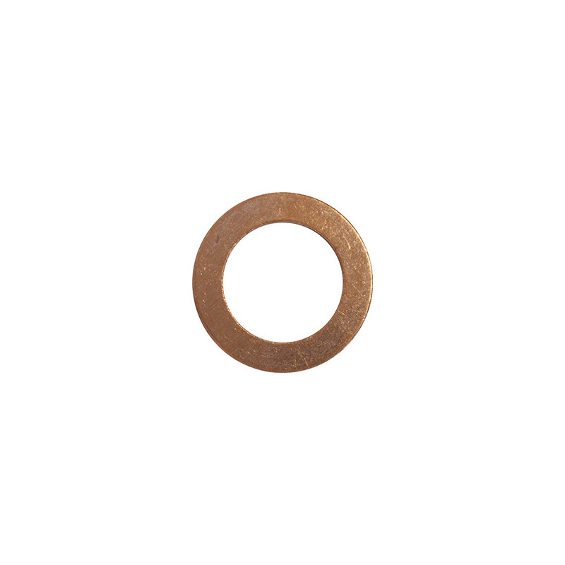 JOINT DE BOUCHON DE VIDANGE Ø 14 X 22 X 1,5 mm CUIVRE PLAT