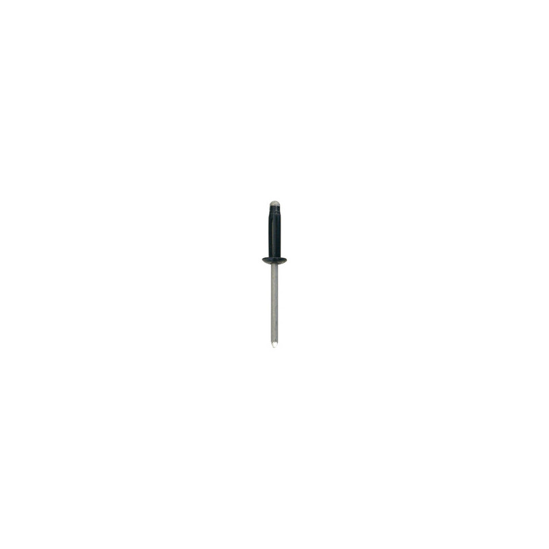 BLACK SPREADING RIVET Ø 4,8 X 19,8 mm BUMPER AND BODYWORK