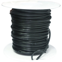 BOBINE DE 25 MÈTRES DE FIL ÉLECTRIQUE 3 mm² NOIR