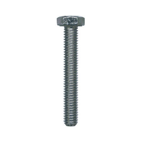 GRADE 8.8 ZINC PLATED HEXAGON HEAD MACHINE SCREW M6-1.00 X 40 mm DIN 933