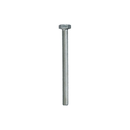 GRADE 8.8 ZINC PLATED HEXAGON HEAD MACHINE SCREW M6-1.00 X 70 mm DIN 933