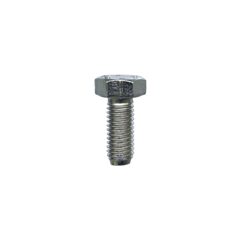 GRADE 8.8 ZINC PLATED HEXAGON HEAD MACHINE SCREW M8-1.25 X 20 mm DIN 933