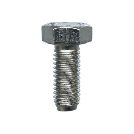 GRADE 8.8 ZINC PLATED HEXAGON HEAD MACHINE SCREW M8-1.25 X 20 mm DIN 933