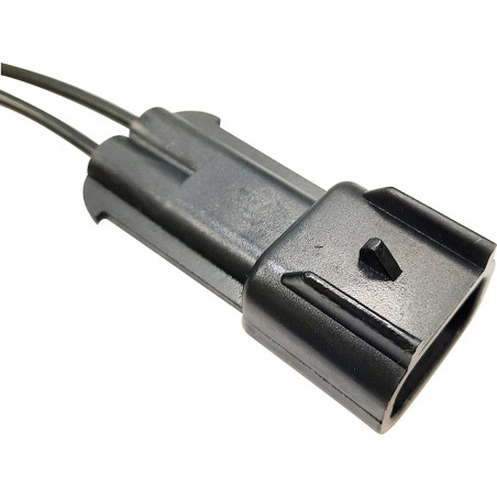 2 POSITIONS FEMALE PRE-WIRED CONNECTOR 2 X 2 mm² 2,8 SERIES