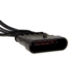 CONNECTEUR PRÉ-CÂBLÉ 6 VOIES FEMELLE 1 mm² SÉRIE 1,5 ÉTANCHE