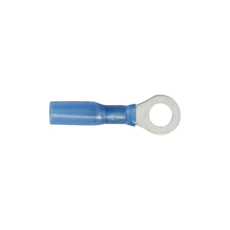 HEAT-SHRINKABLE PRE-INSULATED ROUND TERMINAL Ø 6 mm (1,5 → 2,5 mm²)