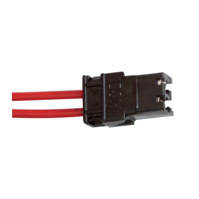 CONNECTEUR PRÉ-CÂBLÉ 2 VOIES 2 X 2 mm² POUR VEILLEUSE