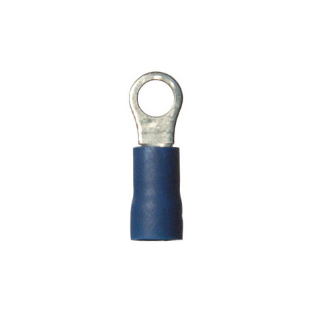 REINFORCED PRE-INSULATED ROUND TERMINAL Ø 4 mm (1 → 2,5 mm²)