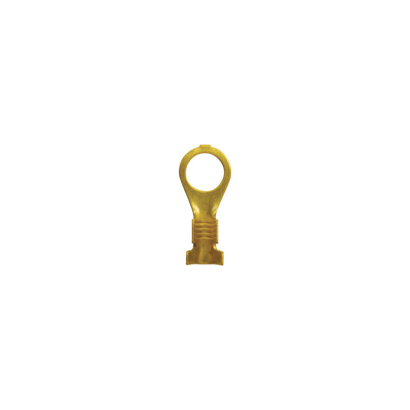 NON-INSULATED ROUND TERMINAL Ø 6 mm (1 → 2,5 mm²)