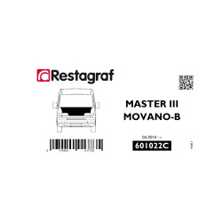 Bevestigingsset voor motorkap MASTER III Alle versies 04.2010 →