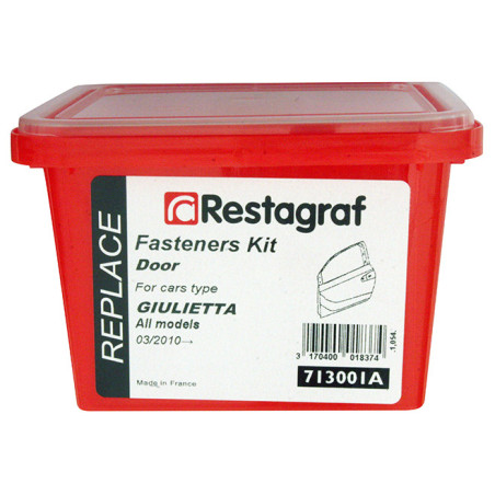 Befestigungsset für Türe Giulietta, alle Modelle, 03.2010 bis ... Befestigungsset für Türe Giulietta, alle Modelle, 03.2010 bis ...