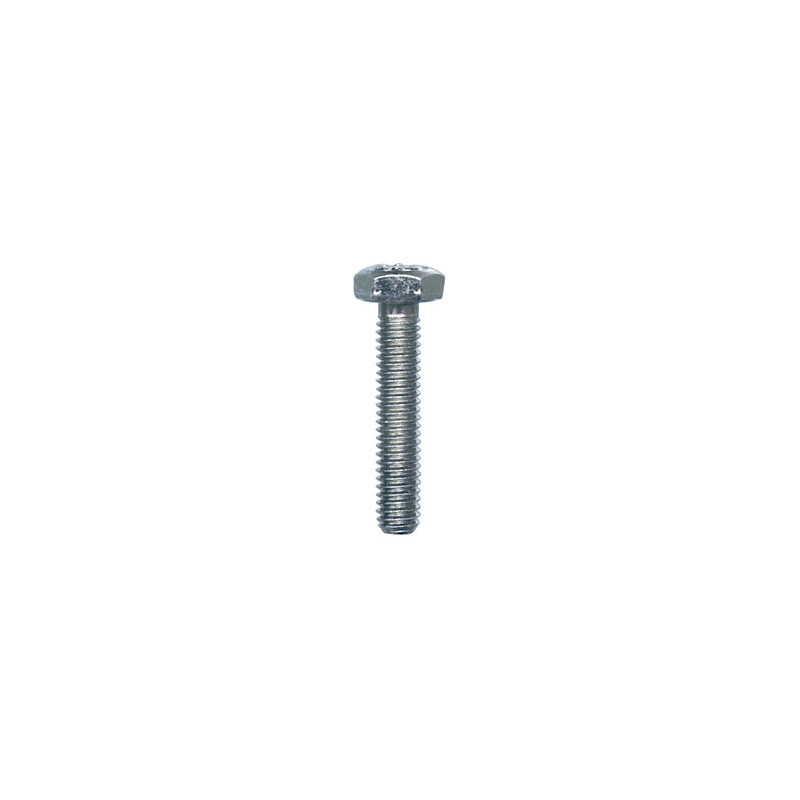 GRADE 8.8 ZINC PLATED HEXAGON HEAD MACHINE SCREW M4-0.70 X 20 mm DIN 933