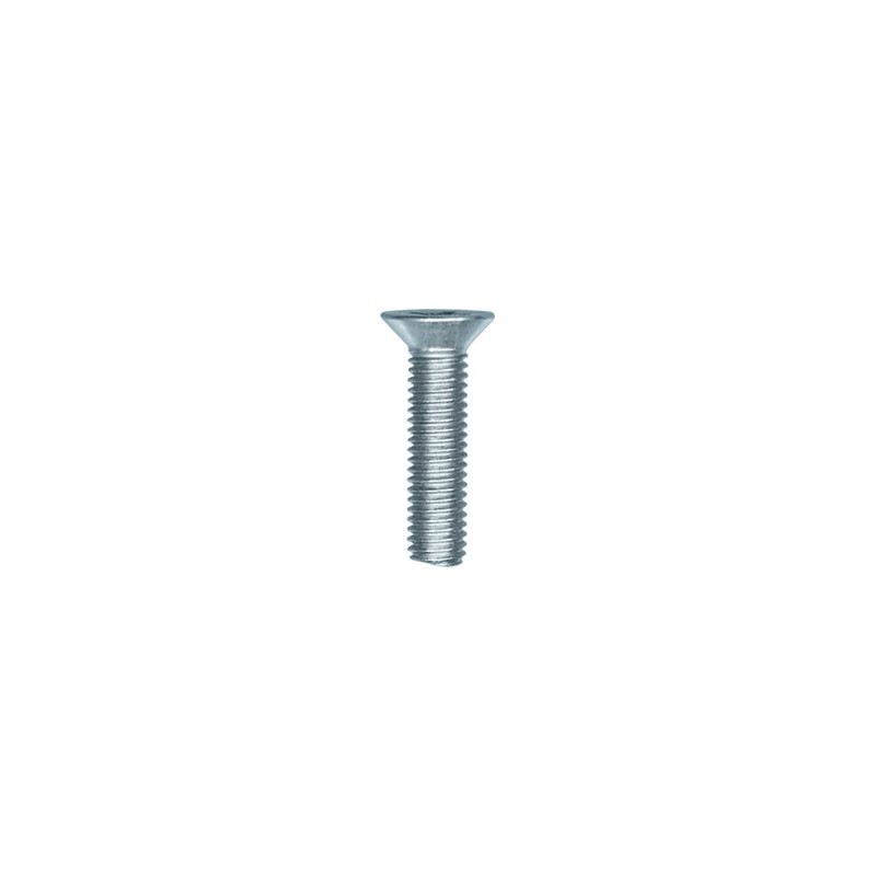 SCHROEF MET VERZONKEN KOP CL4.8 WIT ZINK M5-0.80 X 20 mm DIN 965