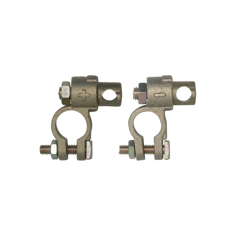 SET OF BATTERY TERMINALS 35 mm² (DOUBLE LOCK)