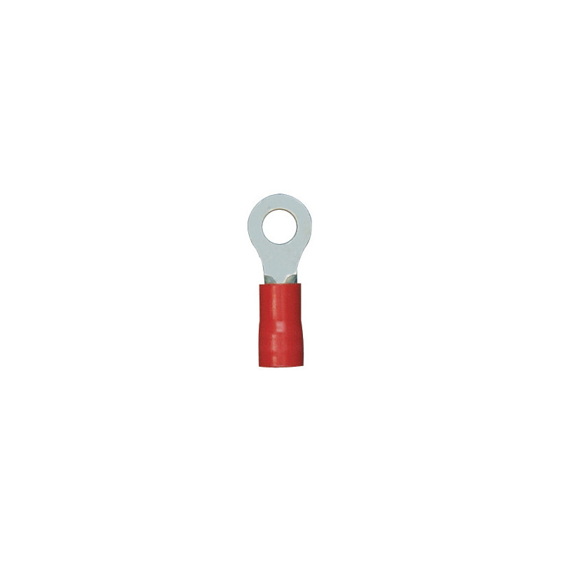 NIET-VERSTEVIGDE, VOORGEÏSOLEERDE, RONDE KABELSCHOEN  Ø 4 mm (0,3 → 1,5 mm²)