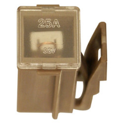 FLACHSICHERUNG JAPAN-TYP BUCHSE D  25A