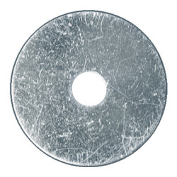 PLATTE SLUITRING  Ø 6 X 30 X 1,2 mm