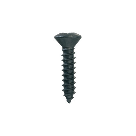 ZELFTAPPENDE SCHROEF MET GEWELFDE VERZONKEN KOP POZI ZWART ZINK  Ø 4,2 X 19 mm DIN 7983