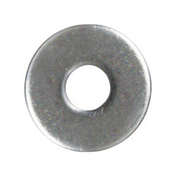 PLATTE SLUITRING INOX A4  Ø 5 X 16 X 1 mm