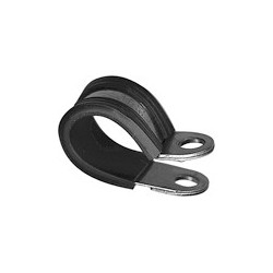 RUBBER INSULATED CABLE CLAMP Ø 12 mm DIN 3016
