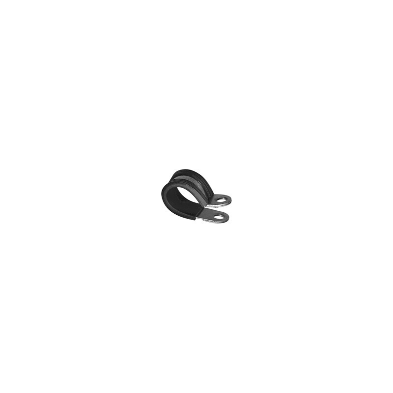 RUBBER INSULATED CABLE CLAMP Ø 12 mm DIN 3016