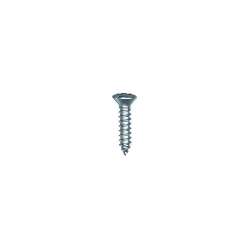 ZINC PLATED POZIDRIV RAISED COUNTERSUNK HEAD SELF TAPPING SCREW Ø 3,5 X 16 mm DIN 7983